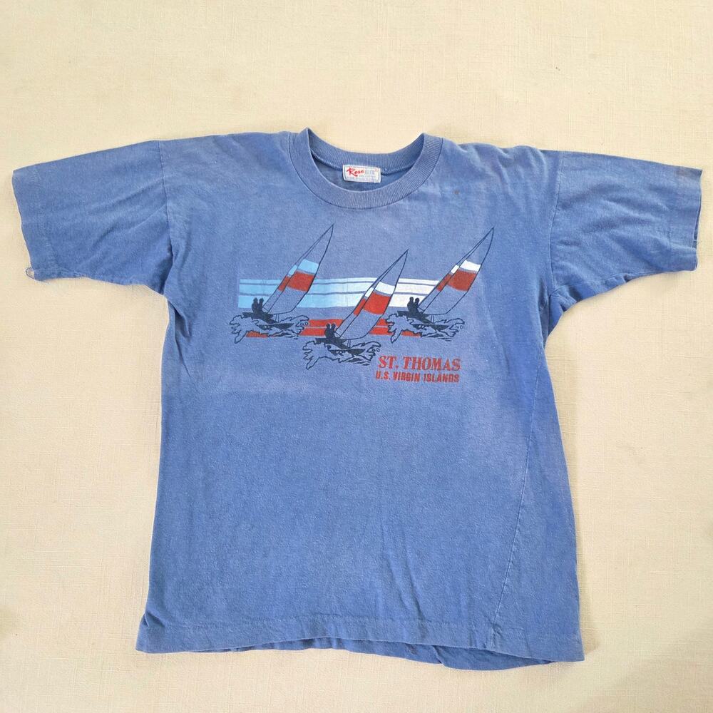 Vintage St Thomas U.S. Virgin Islands kids 7/8
